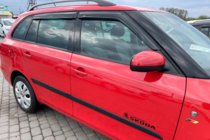 Skoda Fabia 2007–2014 Okenné deflektory SW (4 ks, HIC) fotografia 3