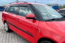 Skoda Fabia 2007–2014 Okenné deflektory SW (4 ks, HIC) fotografia 4