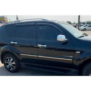Deflektory okien 2013+ (4 ks, HIC) SsangYong Rexton I 2001–2017 fotografia 3