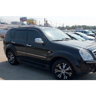 Deflektory okien 2013+ (4 ks, HIC) SsangYong Rexton I 2001–2017 fotografia 4