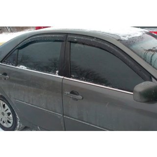 Deflektory okien (4 ks, HIC) Toyota Camry 2001–2006 fotografia 2