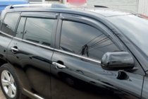 Toyota Highlander 2008–2013 Deflektory okien (4 ks, HIC) fotografia 1