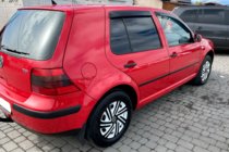 Volkswagen Golf 4 1997–2006 Okenné deflektory HB (4 ks, HIC) fotografia 2
