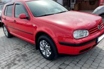 Volkswagen Golf 4 1997–2006 Okenné deflektory HB (4 ks, HIC) fotografia 5