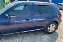 Volkswagen Golf 4 1997–2006 Okenné deflektory HB (4 ks, HIC) fotografia 13