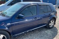 Volkswagen Golf 4 1997–2006 Okenné deflektory HB (4 ks, HIC) fotografia 14