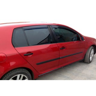 Okenné deflektory HB (4 ks, HIC) Volkswagen Golf 4 1997–2006 fotografia 1