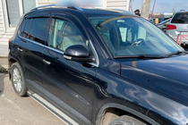 Volkswagen Tiguan 2007–2016 Deflektory okien (4 ks, HIC) fotografia 4