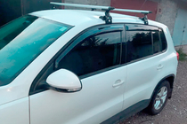 Volkswagen Tiguan 2007–2016 Deflektory okien (4 ks, HIC) fotografia 7