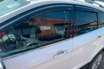 Volkswagen Tiguan 2007–2016 Deflektory okien (4 ks, HIC) fotografia 9