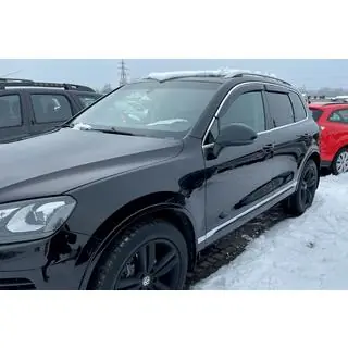 Okenné deflektory s chrómovou lištou (4 ks, HIC)