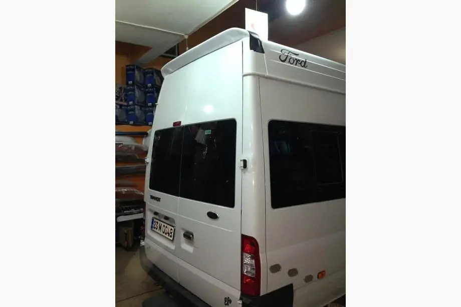 Ford Transit 2000–2014 Spojler Anatomic pre vysokú strechu (na lakovanie) Image