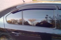 Skoda Octavia II A5 2010–2013 Okenné deflektory LiftBack (4 ks, HIC) fotografia 3