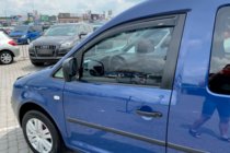 Volkswagen Caddy 2010–2015 Okenné veterné deflektory (2 ks, HIC) fotografia 8
