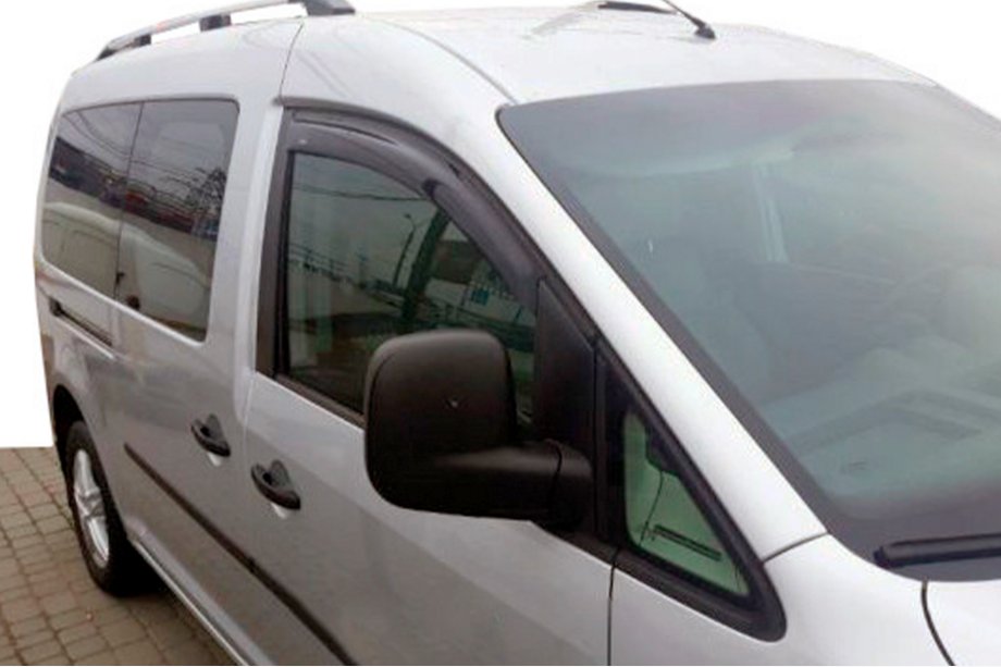 Volkswagen Caddy 2015–2020 Okenné veterné deflektory (2 ks, HIC) Fotografia 16