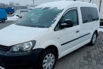 Volkswagen Caddy 2010–2015 Vkladané okenné deflektory (2 ks, HIC) fotografia 1