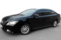 Toyota Camry 2011–2017 Deflektory okien (2011-2017 EU / 2011-2014 USA, 4 ks, HIC) fotografia 1