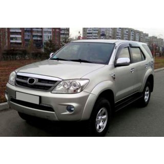 Deflektory okien (4 ks, HIC) Toyota Fortuner 2006–2015 fotografia 1