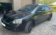 Mitsubishi Galant 2003–2012 Deflektory okien (4 ks, HIC) fotografia 1