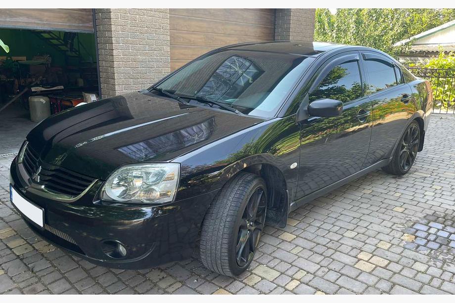 Mitsubishi Galant 2003–2012 Deflektory okien (4 ks, HIC) Image