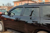 Lexus GX460 2009–2023 Okenné deflektory 8 cm (4 ks, HIC) fotografia 1