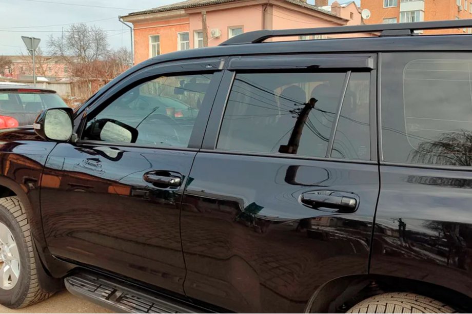 Lexus GX460 2009–2023 Okenné deflektory 8 cm (4 ks, HIC) Image