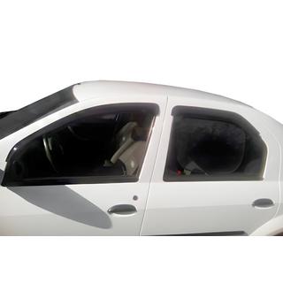 Deflektory okien (4 ks, HIC) Dacia Logan I 2005–2008 fotografia 1