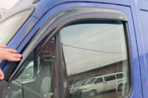 Opel Movano 2004–2010 Okenné veterné deflektory (2 ks, HIC) fotografia 8