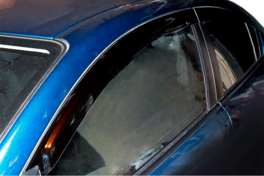 Mazda 323 1977–2003 Deflektory okien (4 ks, HIC) Image