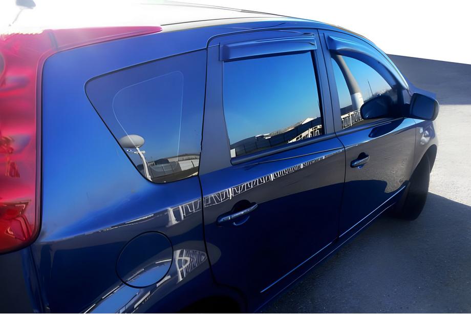 Nissan Note 2004–2012 Deflektory okien (4 ks, HIC) Image