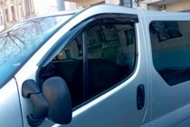 Nissan Primastar 2002–2014 Okenné veterné deflektory (2 ks, HIC) fotografia 5