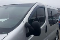 Nissan Primastar 2002–2014 Okenné veterné deflektory (2 ks, HIC) fotografia 10