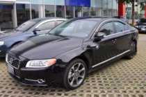 Volvo S80 2006–2016 Okenné deflektory s chrómovou lištou (4 ks, HIC) fotografia 2