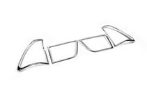 BMW X5 E53 1999–2006 Chrómové kryty zadných svetiel (plast) fotografia 3