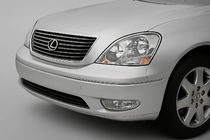 Lexus LS 2001–2006 Chrómové kryty predných svetlometov (2 ks, plast) fotografia 3