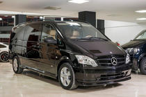 Mercedes Viano 2004–2014 Predný lip spojler nárazníka 2010-2015 (na lakovanie) fotografia 4