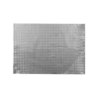 Vibroizolačná rohož Base s hliníkovou fóliou (75x47 cm) fotografia 2