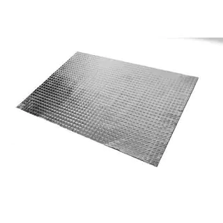 Vibroizolačná rohož Base s hliníkovou fóliou (75x47 cm) fotografia 3