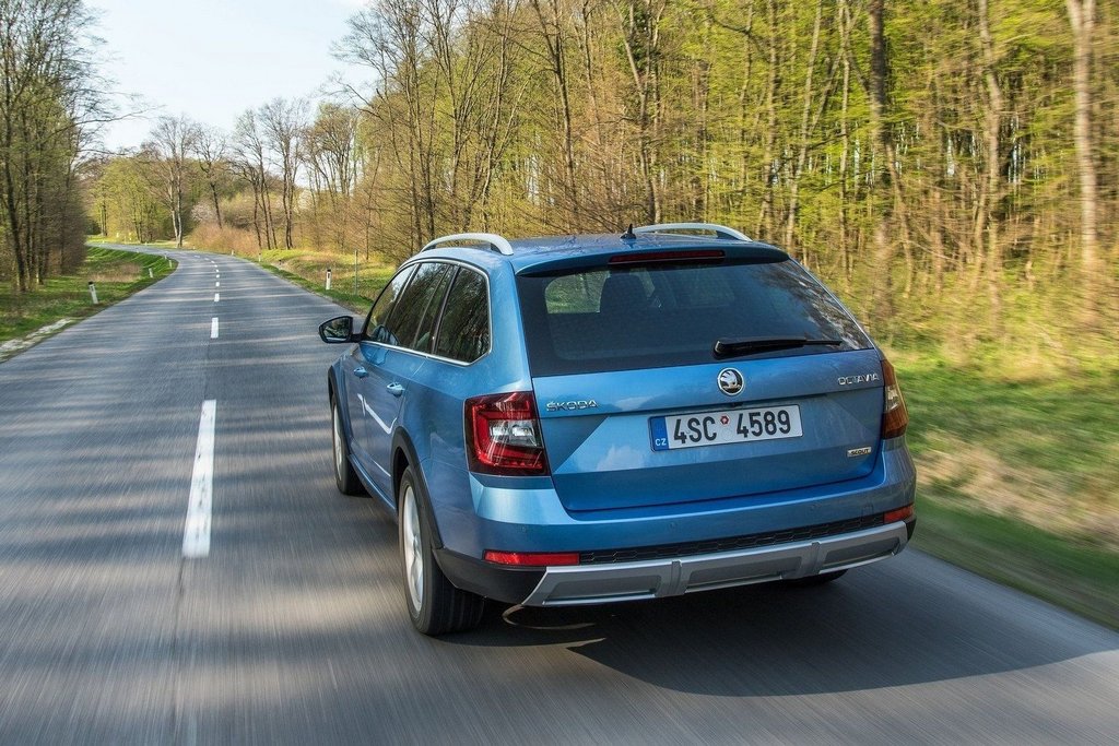 Terénna úprava kombi Skoda Octavia Scout
