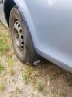 Opel Vectra B 1995–2002 Zadné lapače nečistôt Premium (1995-1999, 2 ks) fotografia 1