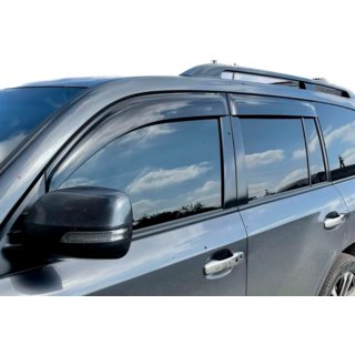Okenné deflektory 11 cm (4 ks, HIC) Lexus LX570/450d 2008–2022 fotografia 4
