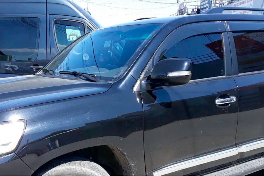 Lexus LX570/450d 2008–2022 Okenné deflektory 11 cm (4 ks, HIC) Image