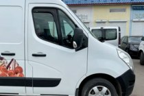 Nissan NV400 2010–2024 Vkladané okenné deflektory (2 ks, HIC) fotografia 7