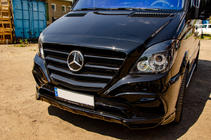 Mercedes Sprinter W906 2006–2018 Predný nárazník Exclusive Sport (2006-2013) fotografia 6