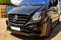 Mercedes Sprinter W906 2006–2018 Predný nárazník Exclusive Sport (2006-2013) fotografia 2