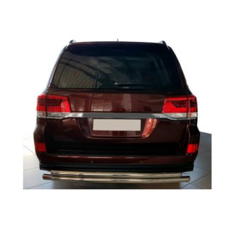 Zadný ochranný oblúk AK002-double (2 ks, nerez) Toyota Land Cruiser 200 2007–2021 fotografia 1