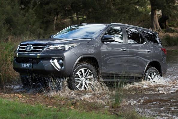 Test sedemmiestneho rámového SUV Toyota Fortuner