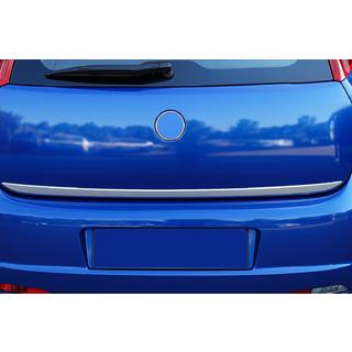 Nerezová lišta hrany kufra Fiat Punto Grande/EVO 2006–2018 fotografia 1