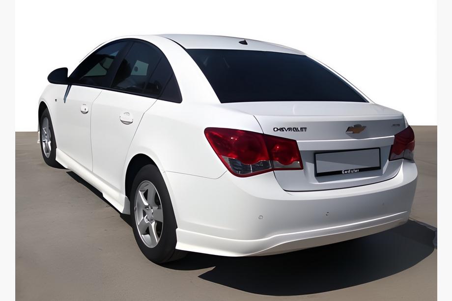 Chevrolet Cruze 2009–2015 Difúzor zadného nárazníka SD (Meliset, na lakovanie) Fotografia 1