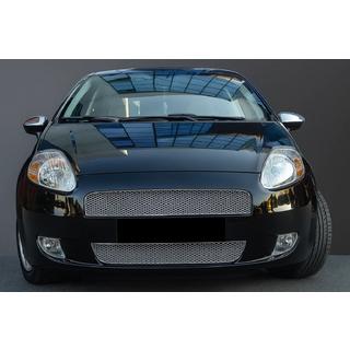 Nerezové lišty na masku chladiča (2 ks) Fiat Punto Grande/EVO 2006–2018 fotografia 1